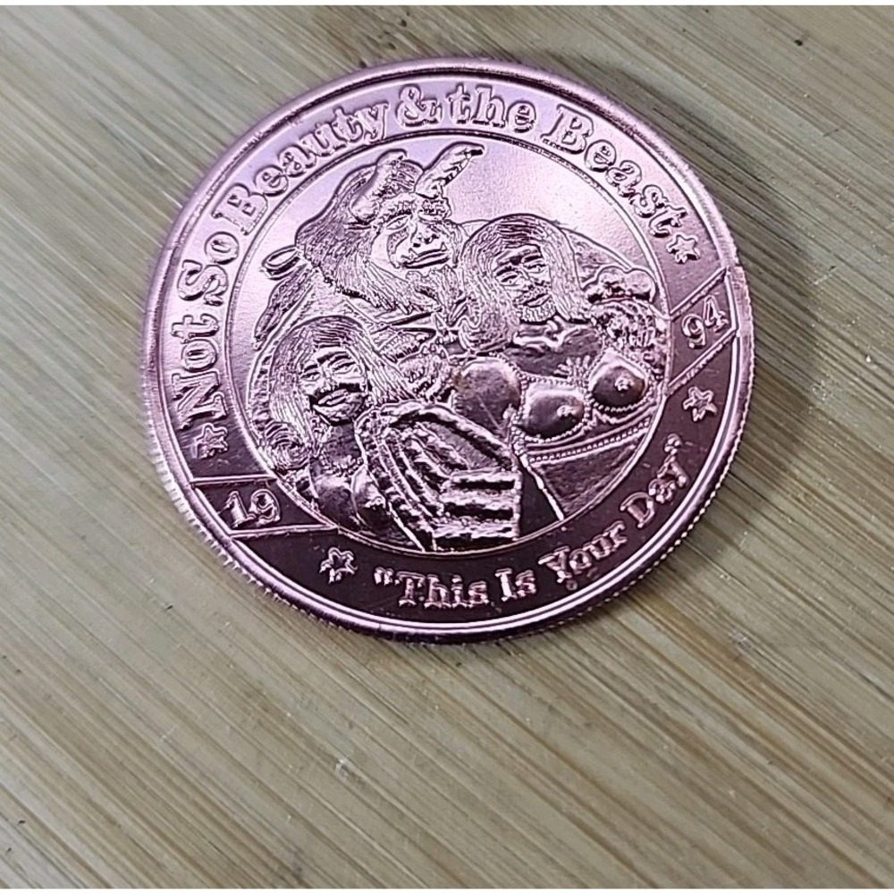 1994 Mardi Gras Token Pete Fountains Half Fast Walking Club - Vintage